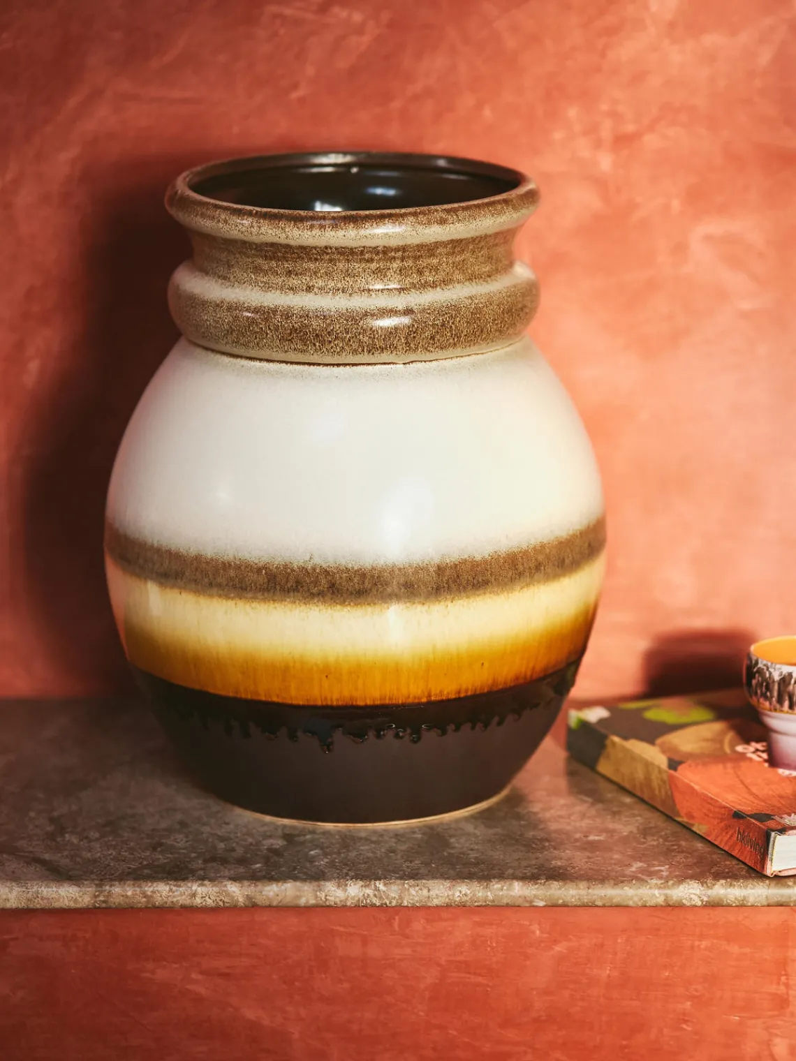Hot HKLIVING Vase artisanal en céramique Grand, haut. 44