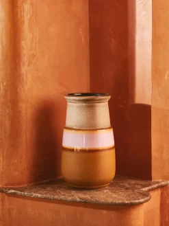 Fashion HKLIVING Vase artisanal en céramique Grand, haut. 44