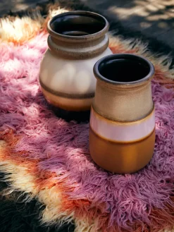 Fashion HKLIVING Vase artisanal en céramique Grand, haut. 44