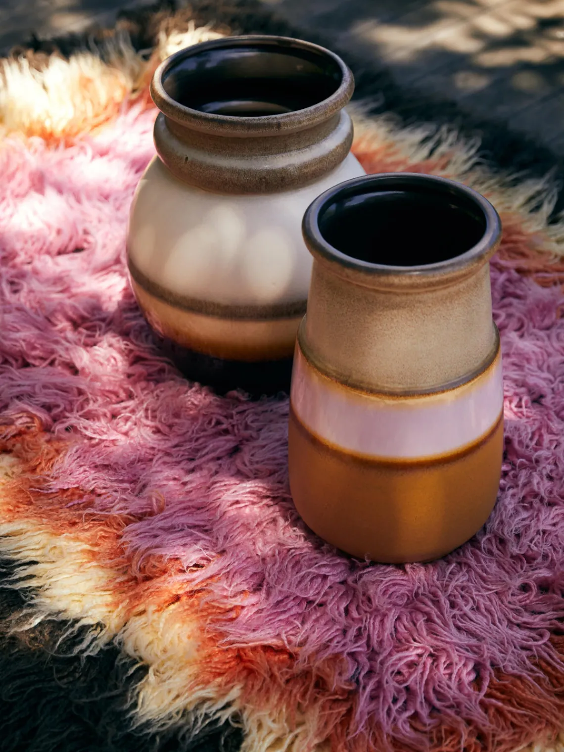 Fashion HKLIVING Vase artisanal en céramique Grand, haut. 44