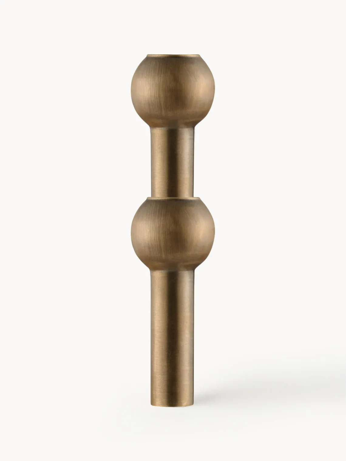 New STOFF Nagel Vase décoratif , haut. 10 cm Laiton, mat