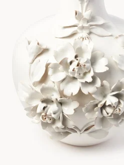 Fashion Pols Potten Vase design en porcelaine Rose, haut. 37 cm