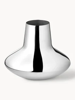 Discount GEORG JENSEN Vase en acier inoxydable Henning Koppel, haut. 22 cm