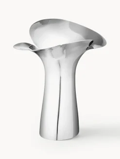 Outlet GEORG JENSEN Vase en acier inoxydable Bloom Botanica, haut. 33 cm