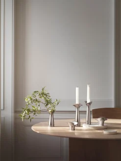 Online GEORG JENSEN Vase en acier inoxydable Bloom Botanica, haut. 15 cm