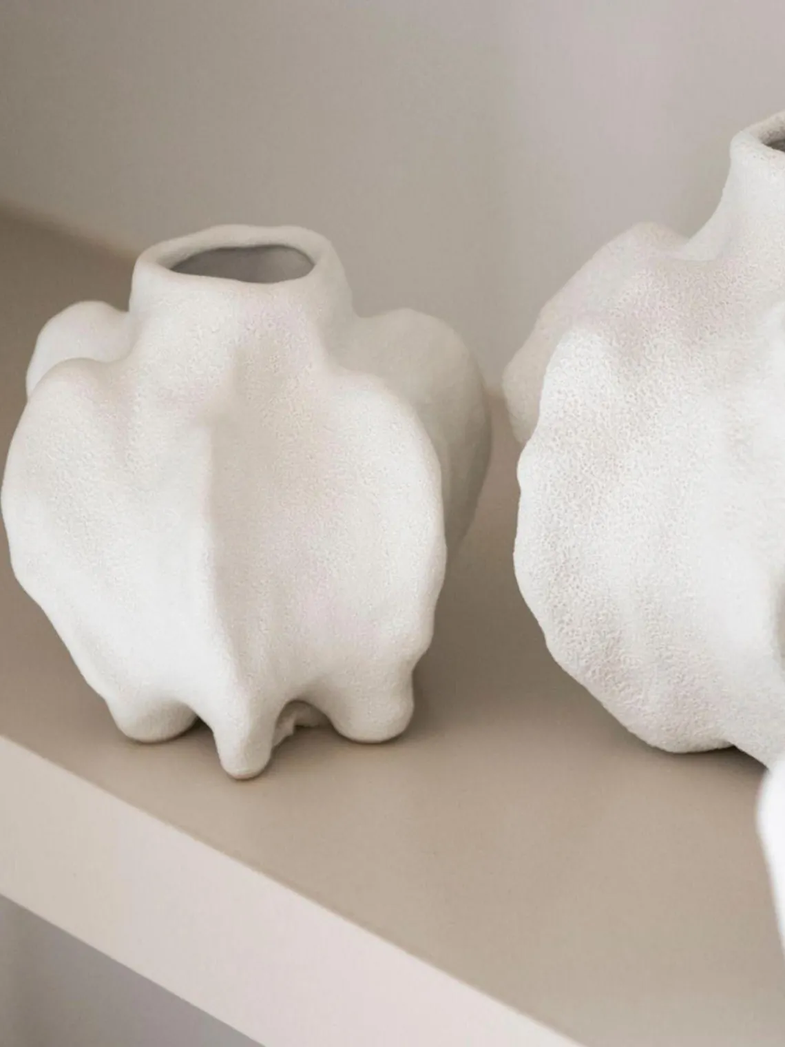 Fashion ANDREA HOUSE Vase en céramique Coral, haut. 13 cm