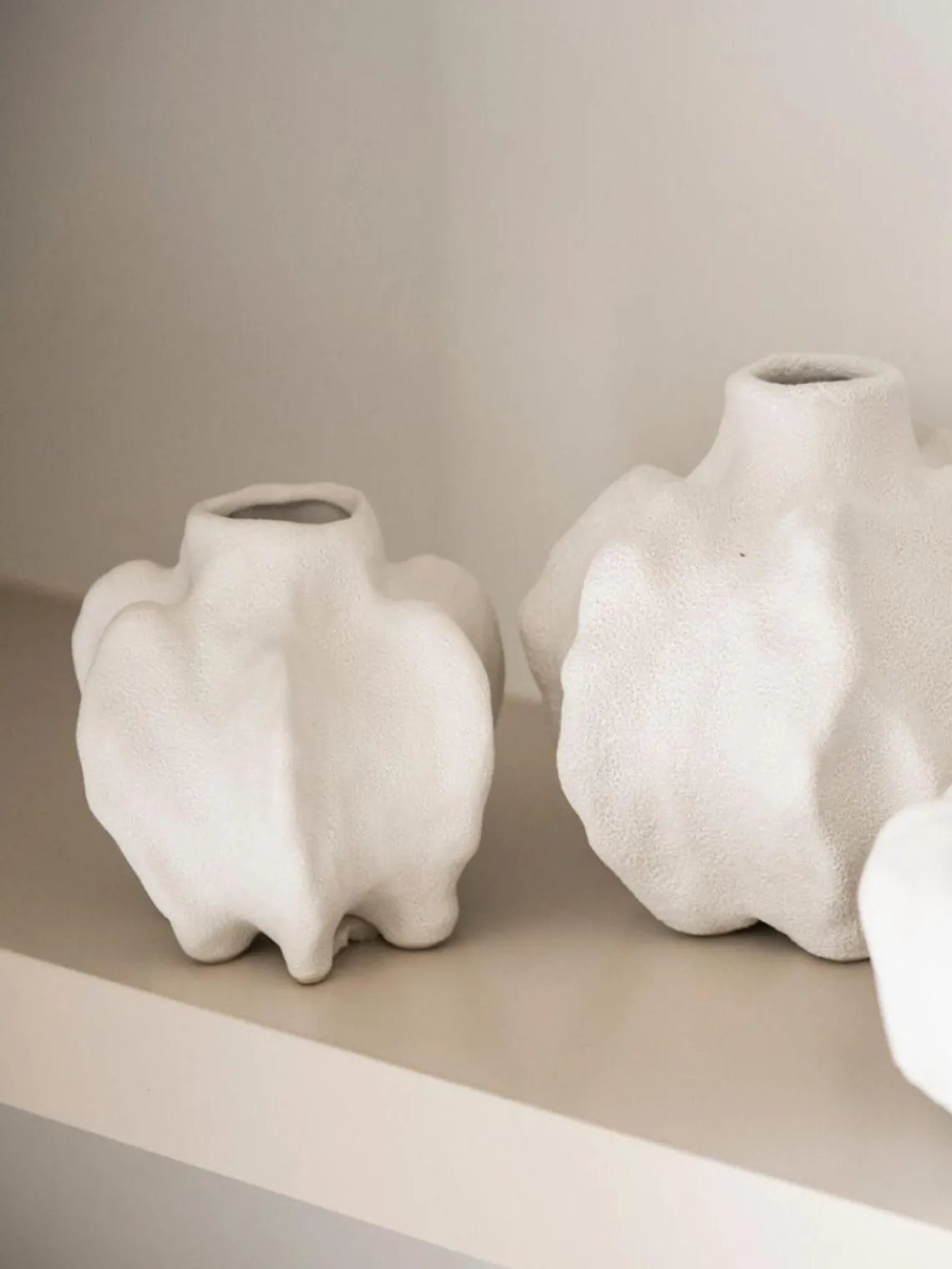 Fashion ANDREA HOUSE Vase en céramique Coral, haut. 13 cm
