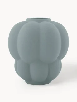Best AYTM Vase en céramique Uva, haut. 22 cm Gris-bleu, mat