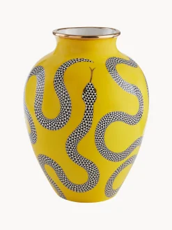 Outlet Jonathan Adler Vase en porcelaine avec or Eden, haut. 27 cm
