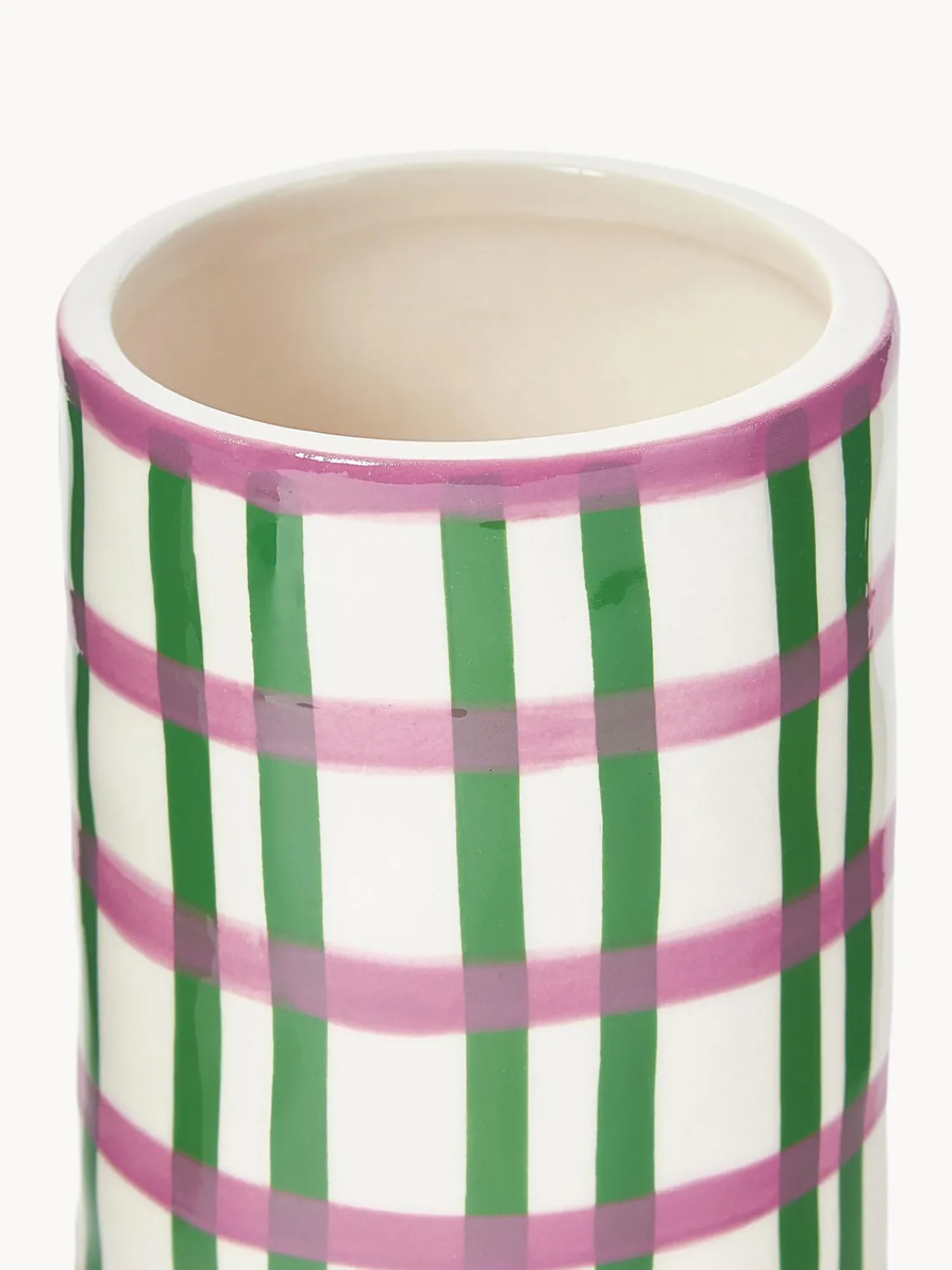 Online &k Amsterdam Vase en porcelaine fait main Clash, haut. 13 cm