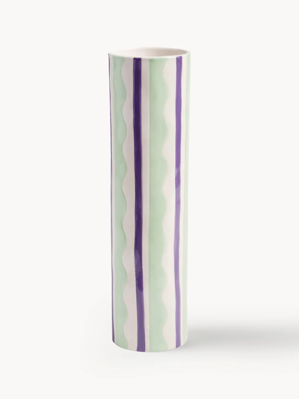 New &k Amsterdam Vase en porcelaine fait main Clash, haut. 29 cm