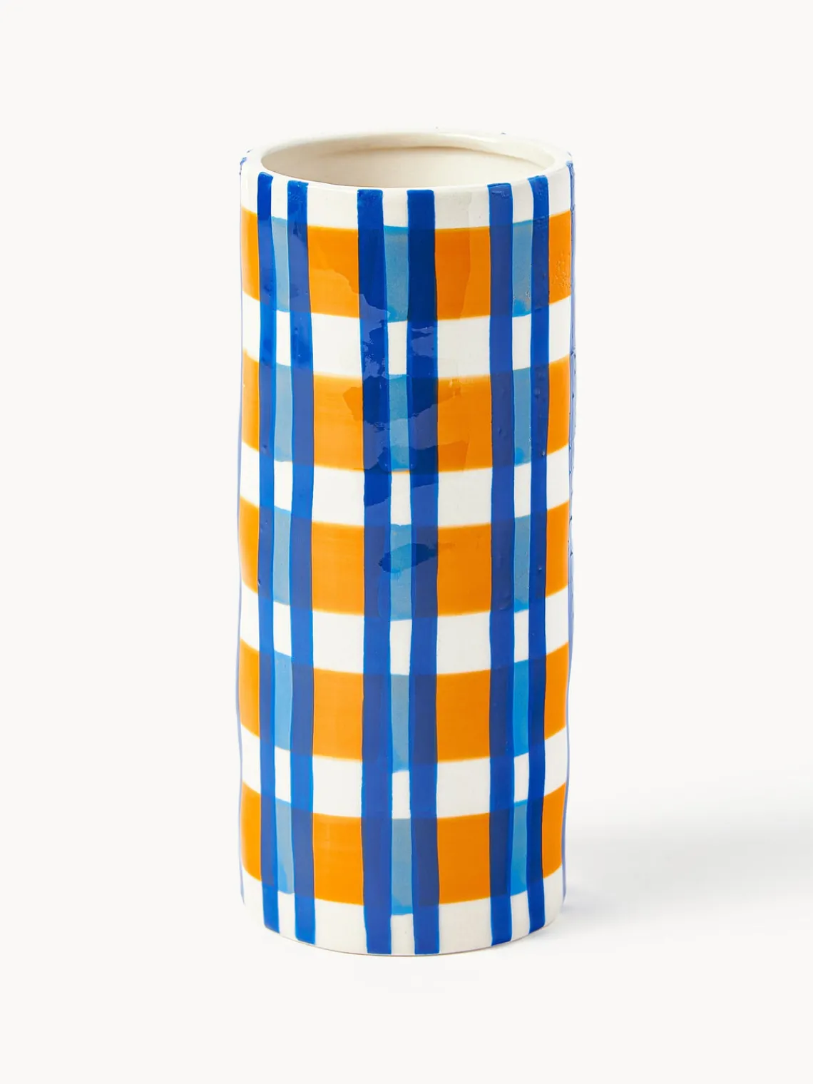 Sale &k Amsterdam Vase en porcelaine fait main Clash, haut. 18 cm