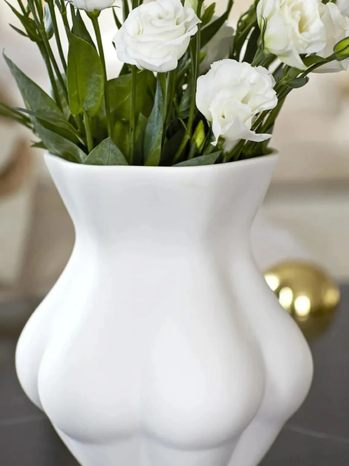 Clearance Jonathan Adler Vase en porcelaine Kiki's Derrier, haut. 23 cm