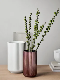Online Lyngby Porcelaen Vase en porcelaine Lyngby, haut. 25 cm Blanc