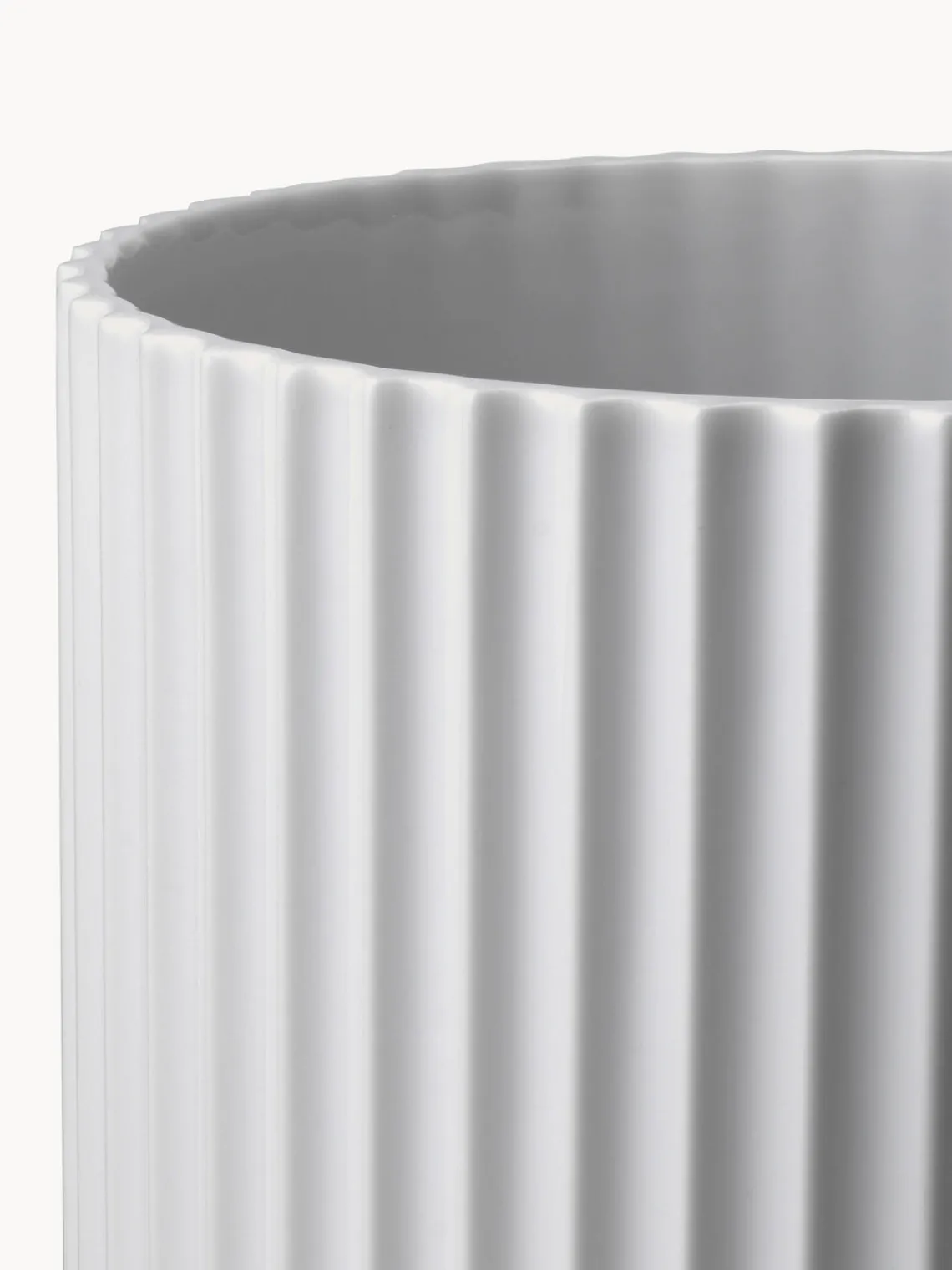 Online Lyngby Porcelaen Vase en porcelaine Lyngby, haut. 25 cm Blanc