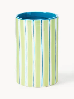 Outlet &k Amsterdam Vase en porcelaine peint à la main Ray, haut. 13 cm