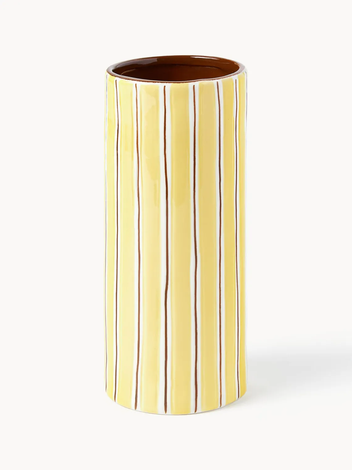New &k Amsterdam Vase en porcelaine peint à la main Ray, haut. 18 cm