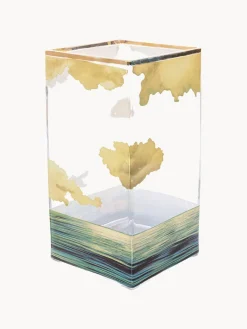New SELETTI Vase en verre design , haut. 30 cm Sea Girl