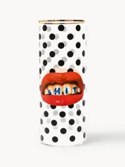New SELETTI Vase en verre design , haut. 50 cm Toiletpaper