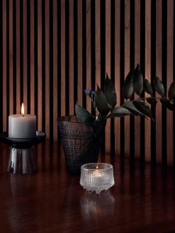 Online iittala Vase en verre Kastehelmi, haut. 15 cm Gris foncé, transparent