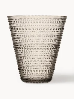 Discount iittala Vase en verre Kastehelmi, haut. 15 cm Beige, transparent
