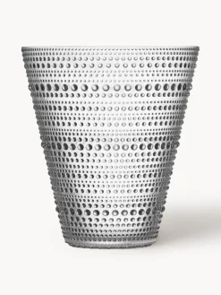 Fashion iittala Vase en verre Kastehelmi, haut. 15 cm Transparent