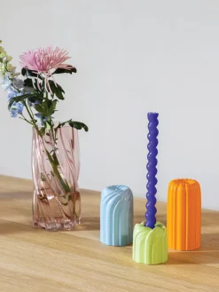 Outlet &k Amsterdam Vase en verre Marshmallow, haut. 25 cm
