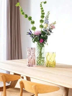 Outlet &k Amsterdam Vase en verre Marshmallow, haut. 25 cm