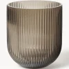 Sale DBKD Vase en verre Simple Stripe, haut. 18 cm