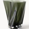 Online Audo Copenhagen Vase en verre soufflé bouche Aer, haut. 19 cm