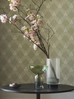 Online AYTM Vase en verre Torus, haut. 20 cm Gris foncé, vert foncé, transparent