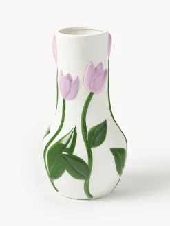 Sale &k Amsterdam Vase fait main en dolomite Tulip, haut. 31 cm