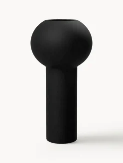 Online Cooee Design Vase peint à la main Pillar, haut. 24 cm Noir