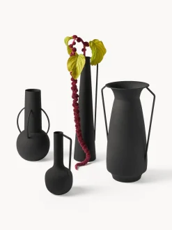 Fashion Pols Potten Vases design Roman, 4 pièces Noir