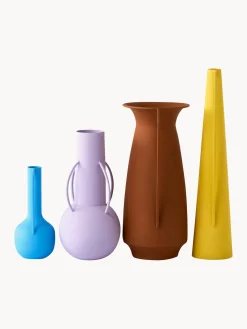Sale Pols Potten Vases design Roman, 4 pièces Lilas, brun, jaune, bleu ciel