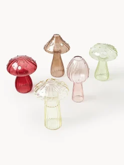 Sale &k Amsterdam Vases en verre Mushroom, 5 pièces