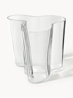 Clearance iittala Vases en verre soufflé bouche Aalto, 2 élém.