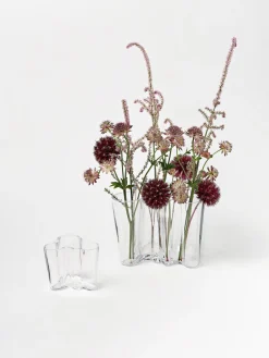 Clearance iittala Vases en verre soufflé bouche Aalto, 2 élém.