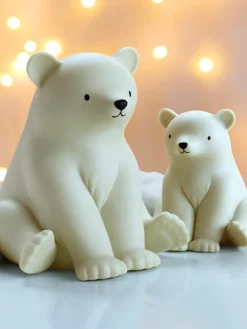 Sale A Little Lovely Company Veilleuse avec fonction minuterie Polar Bear, intensité lumineuse variable