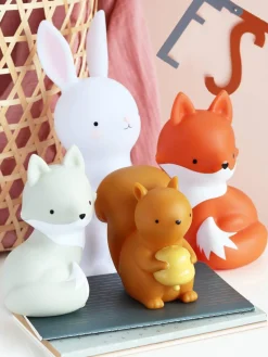 Online A Little Lovely Company Veilleuse avec fonction minuterie Squirrel, intensité lumineuse variable