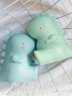 New A Little Lovely Company Veilleuse avec fonction minuterie T-Rex, intensité lumineuse variable