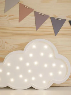 Clearance Little Lights Veilleuse LED faite main avec minuterie et télécommande Cloud, intensité lumineuse variable