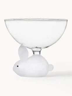 Outlet ICHENDORF Verre à cocktail artisanal Animal Farm Transparent, blanc