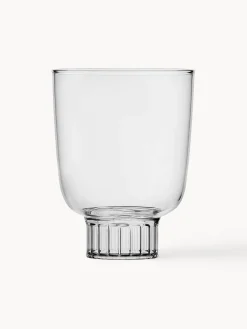 Clearance ICHENDORF Verre à eau artisanal Liberta Transparent