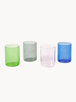 Online DESIGN LETTERS Verre à eau design Favorite LOVE