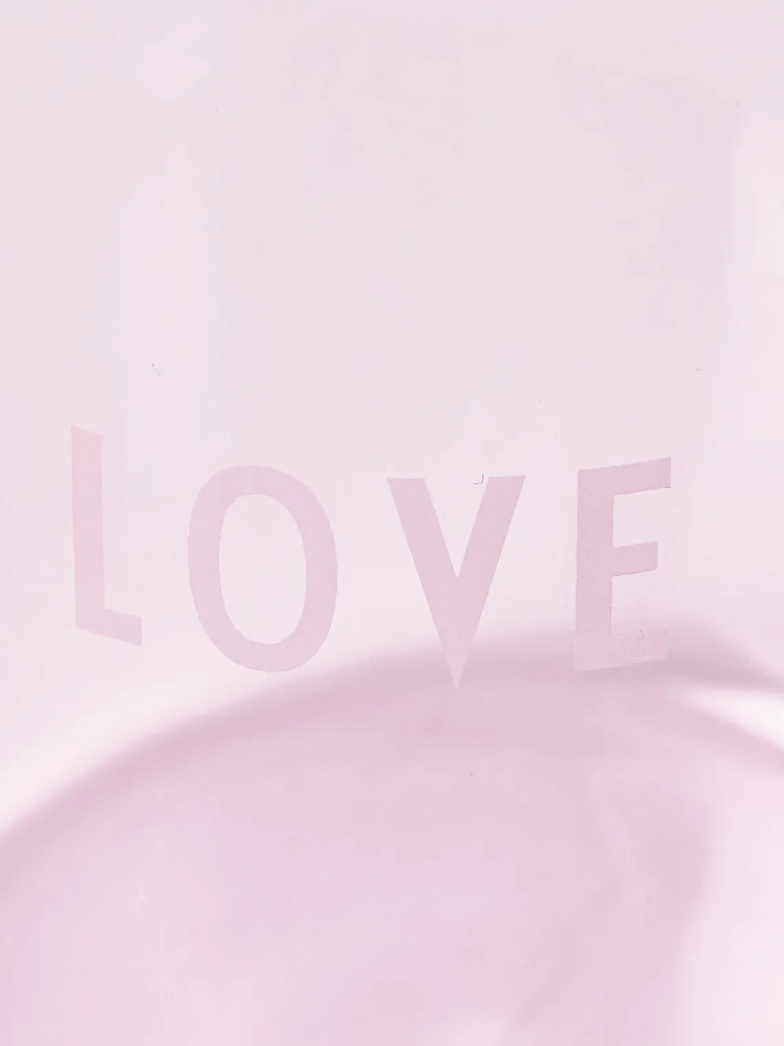 Online DESIGN LETTERS Verre à eau design Favorite LOVE