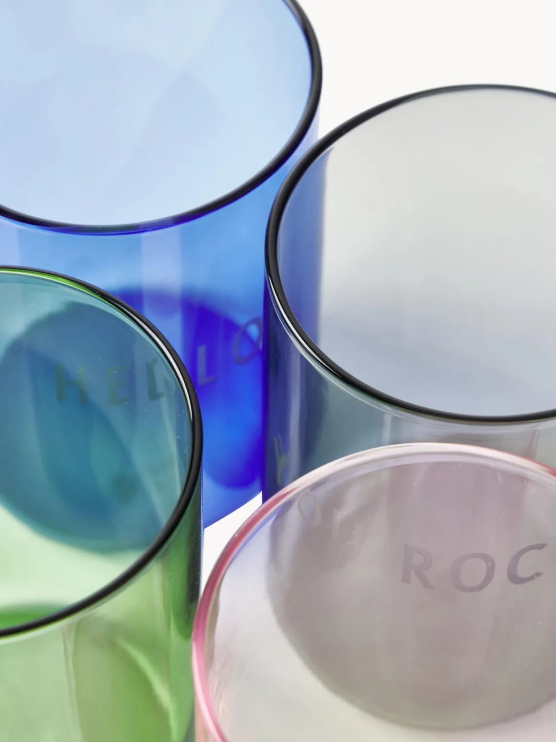 Online DESIGN LETTERS Verre à eau design Favorite LOVE