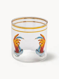 Discount SELETTI Verre à eau Hands With Snakes