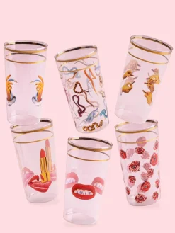 Best SELETTI Verre à eau Hands With Snakes