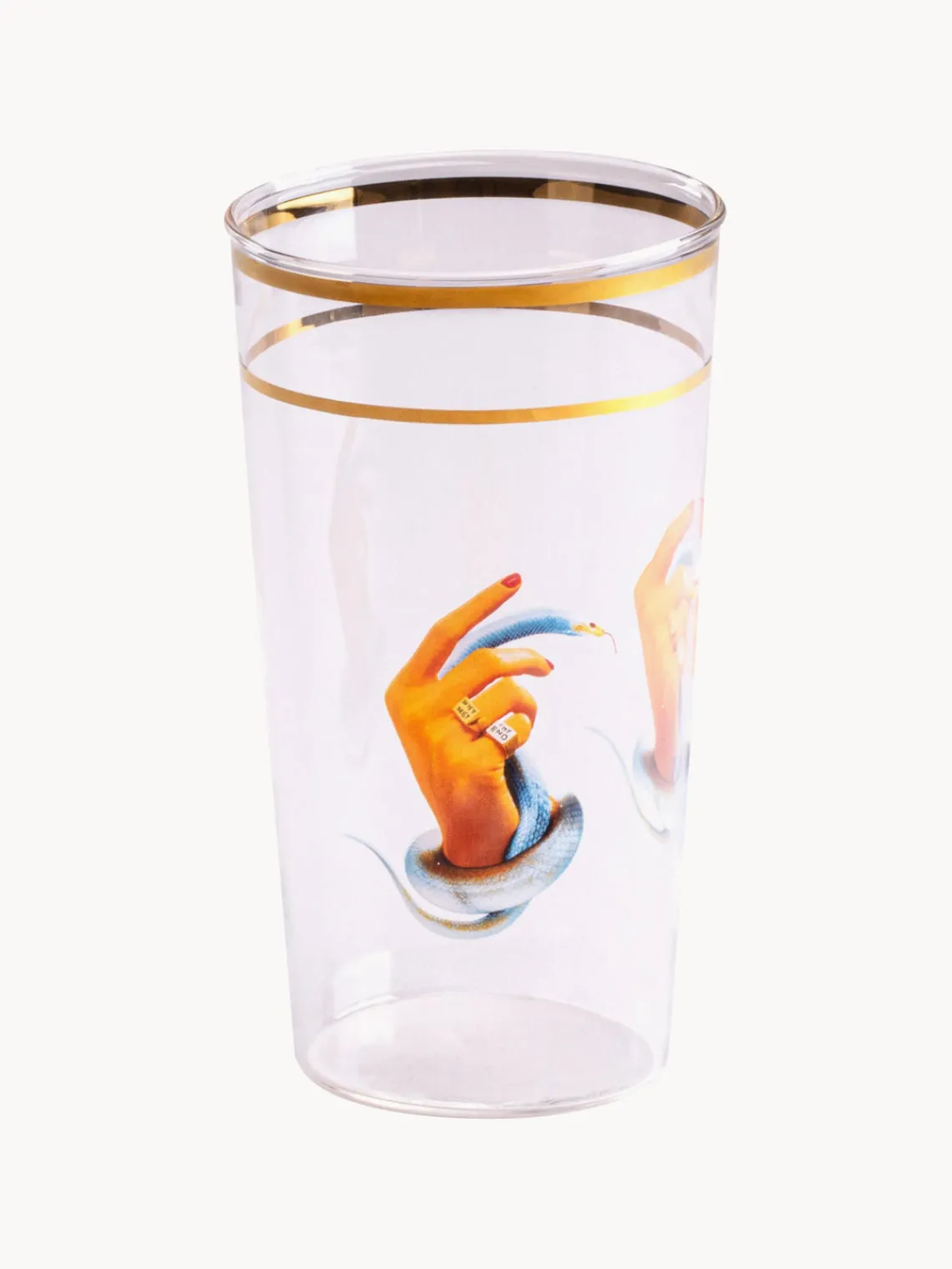 Best SELETTI Verre à eau Hands With Snakes